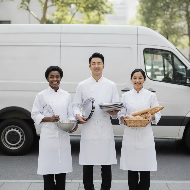 Catering team in Sheepshead Bay